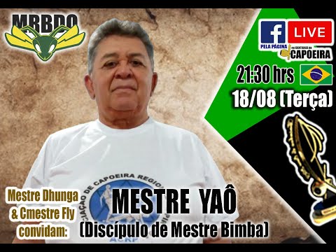 112ª LIVE NA IDENTIDADE DO CAPOEIRA - MESTRE YAÔ