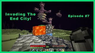 Exploring the END CITY for ELYTRAS! | Minecraft Realm of Friends 7