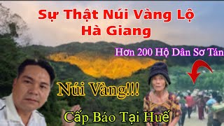 Cấp Báo Nước Dâng Cao Tại Huế...Hơn 200 Hộ Dân Sơ Tán Khỏi Nơi Nguy Hiểm...Núi Vàng Xuất Hiện