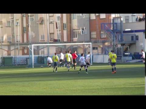 Penalty de Pitu. FC Cartagena B - Esparragal