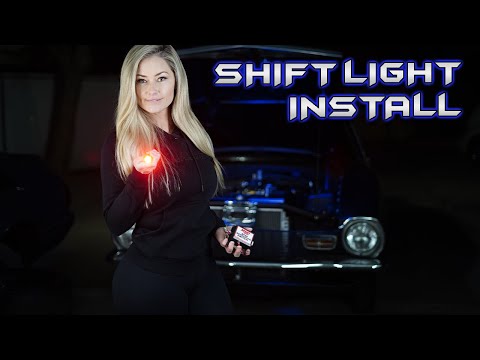Shift Light And RPM Activated Switch Install with MSD 6AL Box on Trash Panda