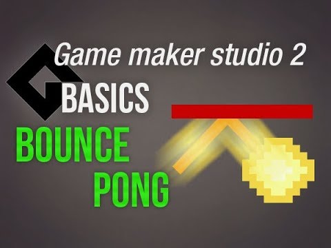 🔴Game Maker Studio 2 | Basics - Bounce or pong way to easy