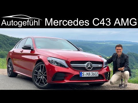 Mercedes C43 AMG C-Class Facelift FULL REVIEW CClass C-Klasse 2019 - Autogefühl Video