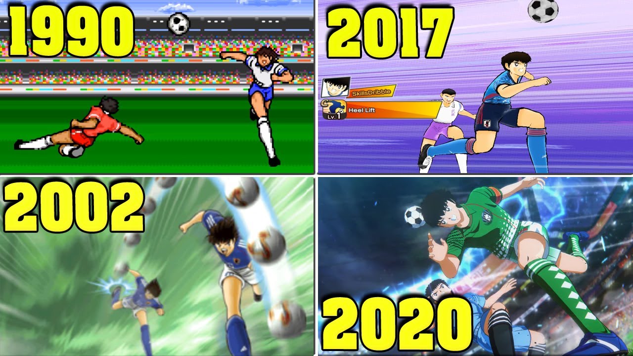 【キャプテン翼】ヒールリフト 進化の軌跡 【1990-2020】| CAPTAIN TSUBASA RISE OF NEW CHAMPIONS Heel Lift