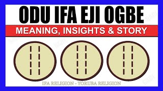 Odu Ifa Eji Ogbe in Ifa Religion & Isese Yorub