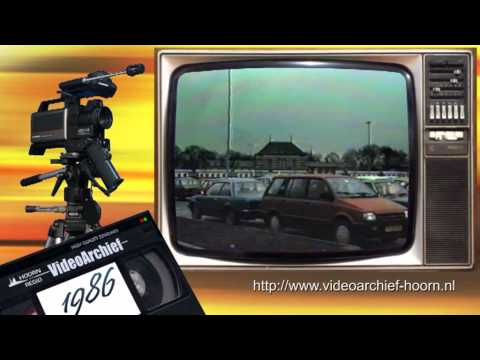 1986 Hoorn: Plan buitendijks parkeerterrein en strandboulevard