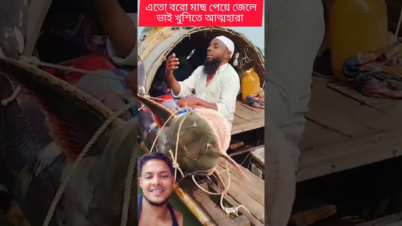 এতো বরো মাছ পেয়ে খুশিতে আত্মহারা #funny #trandingreaction #comedyvideos #reels #funnyvideos #duet