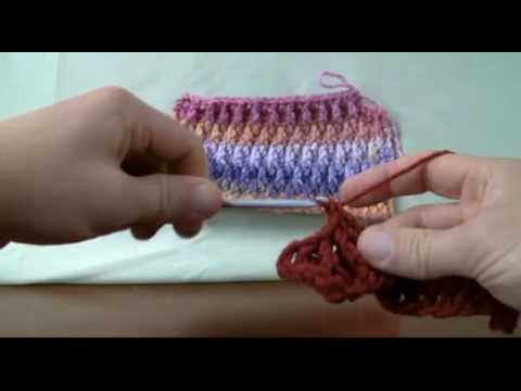 Left Hand Basket Weave Stitch