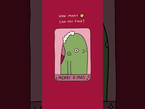 🎄✨How many ⭐️ stars can you find?  #animation #MerryChristmas #hiddenobject #indiedev