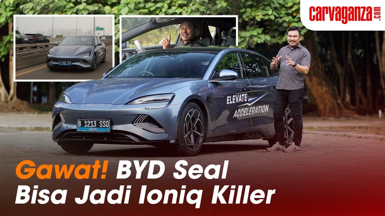 BYD Seal: Sedan Sport Mewah EV Punya Harga Terjangkau | Road Test