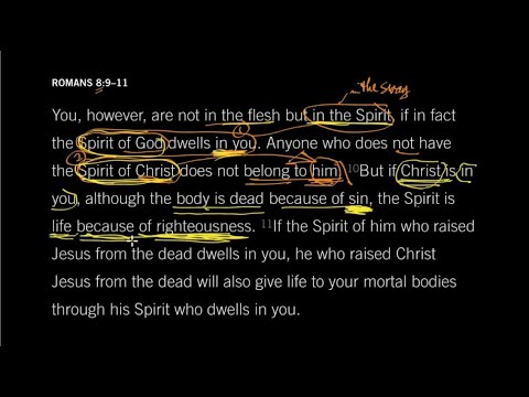The Spirit In You Is Life: Romans 8:10–11