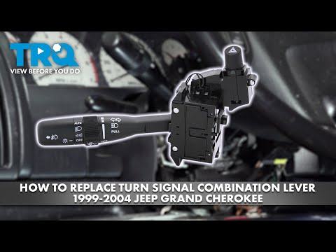 How to Replace Turn Signal Combination Lever 1999-2004 Jeep Grand Cherokee