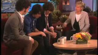 Jonas Brothers on The Ellen Degeneres Show: January 21, 2008