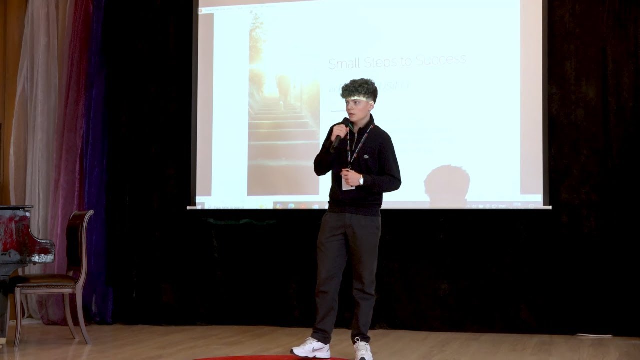 Small steps to success | Fateh Yusifli | TEDxKaspi Liseyi Youth