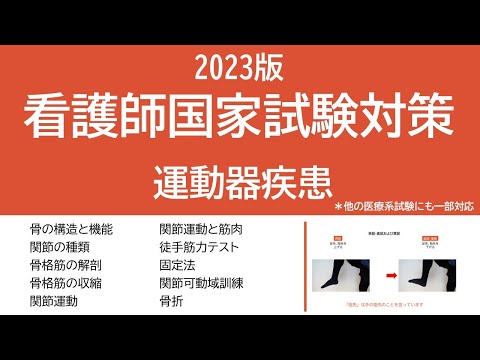 看護学科 2023看護師国家試験対策・運動器疾患