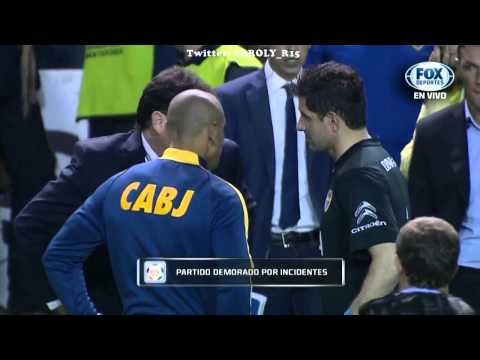 Boca Juniors vs River Plate (Partido Suspendido) y Atletico Nacional vs Emelec 1-0 HD