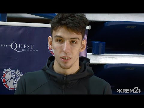 Gonzaga's Chet Holmgren talks NCAA Tournament on Selection Sunday