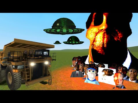 Nicos Obunga Family vs Cars?(Garry`s mod)