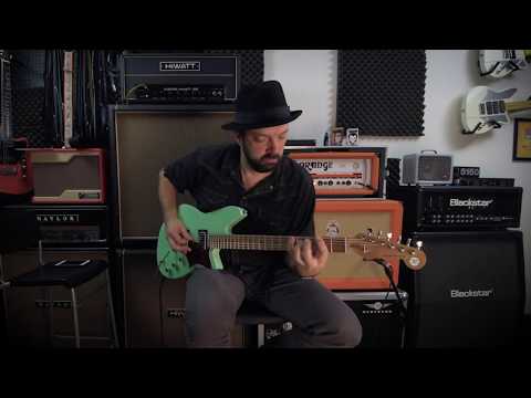 Railhammer Pickups Nuevo 90 Bridge / Cleancut Neck Demo