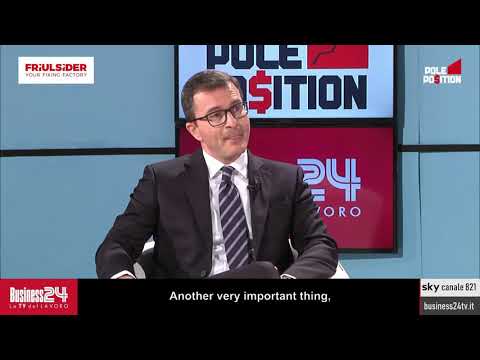 Interview - Mr. Claudio Peleson, CEO Friulsider - Pole Position, Business24 Sky, 23rd April 2021