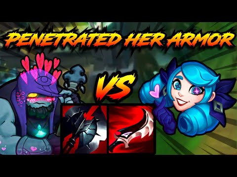 Penetrated ALL Her Armor w/ NEW Duskblade (Yorick vs Gwen) - [League of Legends]