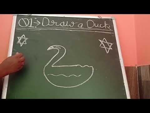 Draw a simple duck & subscribe to Arit mehra