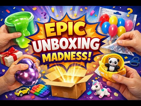 Ultimate Surprise Unboxing! Slime, Play-Doh, Balloons & More Fun Toys 🎁✨