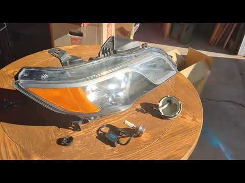 2013 Acura RDX - New Headlamps & Low-beam Angle Adjustment
