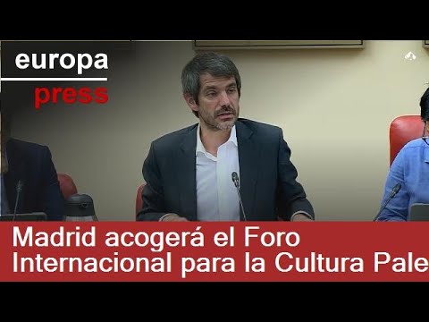 Urtasun anuncia la celebración del Foro Internacional para la Cultura Palestina el próximo mes