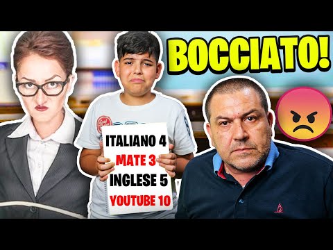 😱 Christian è STATO BOCCIATO!! Papà legge La SUA PAGELLA e finisce MALE...