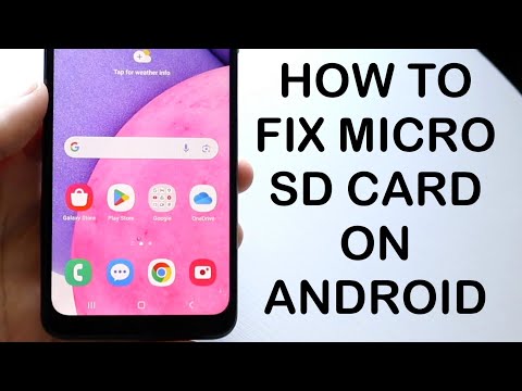 How To FIX Android Not Detecting Micro SD Card! (2024)