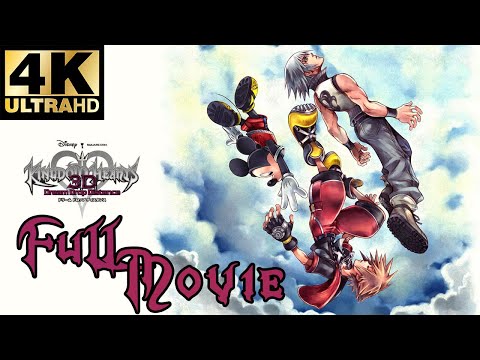 Kingdom Hearts: Dream Drop Distance (All Cutscenes) [4K]