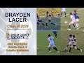 Brayden Lacer - Wingback Highlights - SCHS Soccer 2022