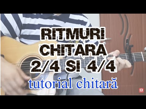 Ritmuri chitară (2/4 si 4/4)