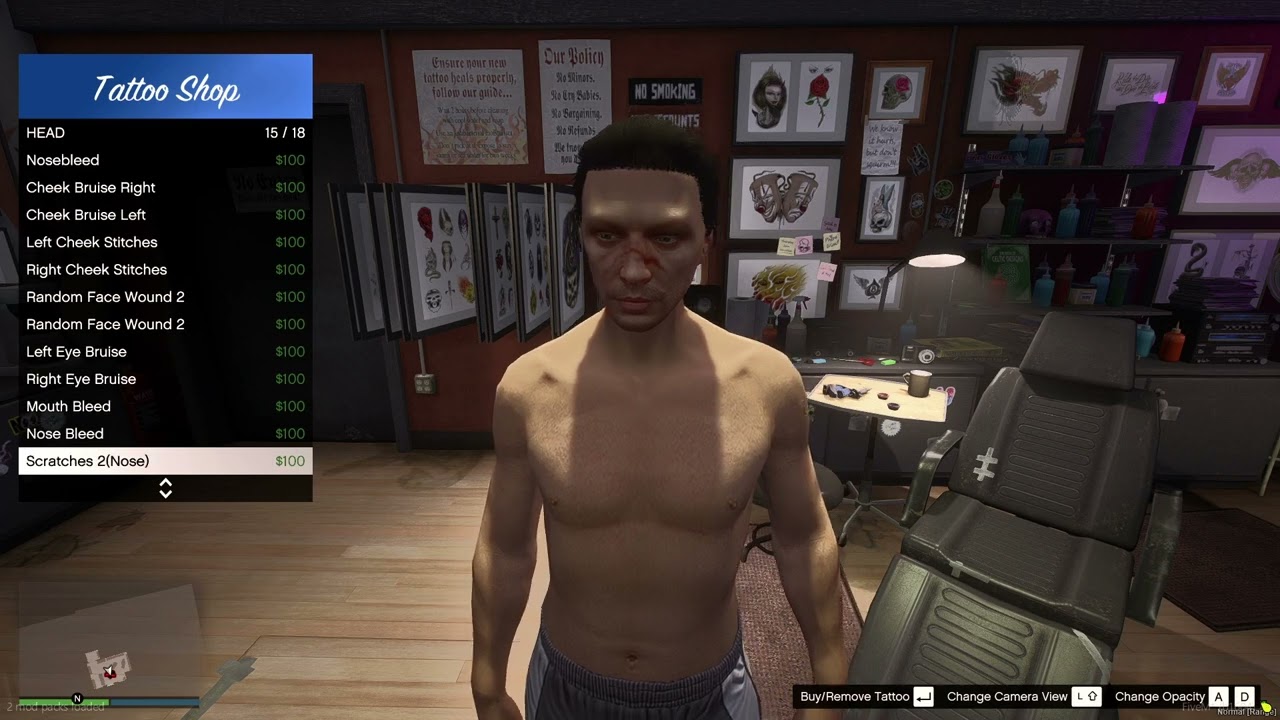 [PAID] [ADDON] 40 Scars (fighting scars/bandages/plasters) by Divined thumbnail 2