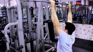 Shoulder Pulley Exercises to Hold for Seconds : Athletic Training & Martial Arts