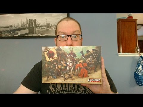 The Board Game Kaptain's review and tutorial for 7 Ronin