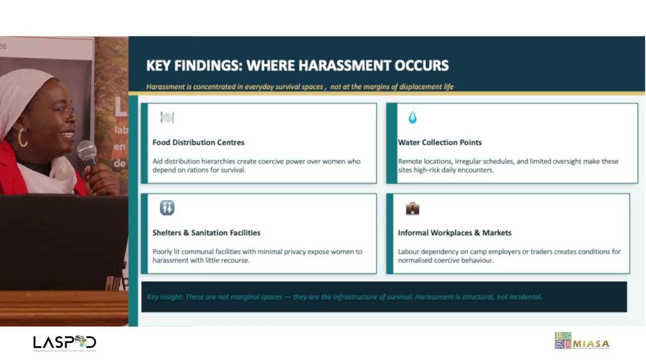 Sexual Harassment and Protection in Horn of African Forced Displacement
