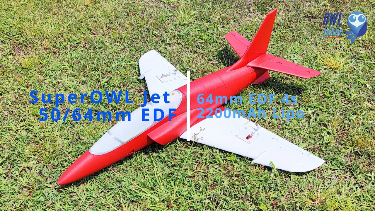 SuperOWL Jet 50-64mm EDF w/ 64mm EDF 4s Setup - Coming Soon !