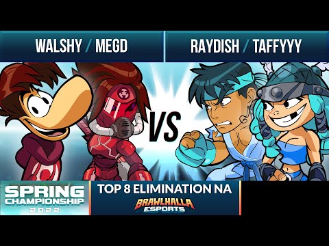 Walshy & Megd vs Raydish & Taffyyy - Top 8 Elimination - Spring Championship 2022 - NA 2v2