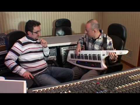 Ax-Synth in recording studio