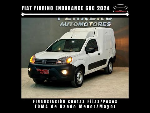 Se Vende: Fiat Fiorino Endurance GNC 2024 - FERRERO Automotores Oncativo (Provincia de Córdoba)