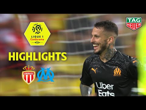 AS Monaco - Olympique de Marseille ( 3-4 ) - Highlights - (ASM - OM) / 2019-20