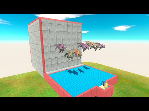 Fall Into The Trap Pool - Animal Revolt Battle Simulator