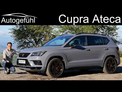 Cupra Ateca FULL REVIEW new 300 hp Seat Sport SUV - Autogefühl