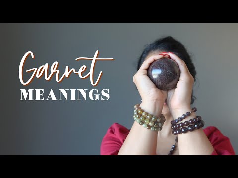 Garnet Meanings, Uses & Healing Properties - A-Z Satin Crystals