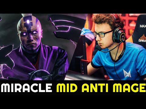MIRACLE Mid Anti-Mage - Absolutely Outplay & Outfarm 7.25 Dota 2
