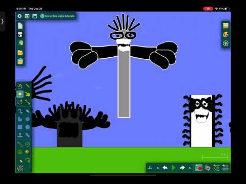 Uncannyblocks band but different 1Q-10Q in algodoo