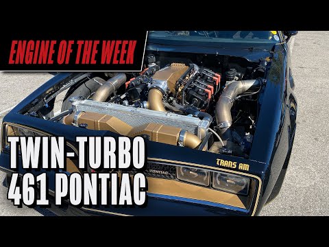 1977 Trans Am with a Twin-Turbo 461 Pontiac Engine