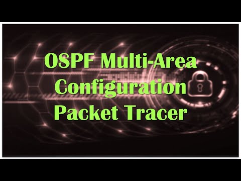 Multi Area OSPFv2 Configuration Packet Tracer
